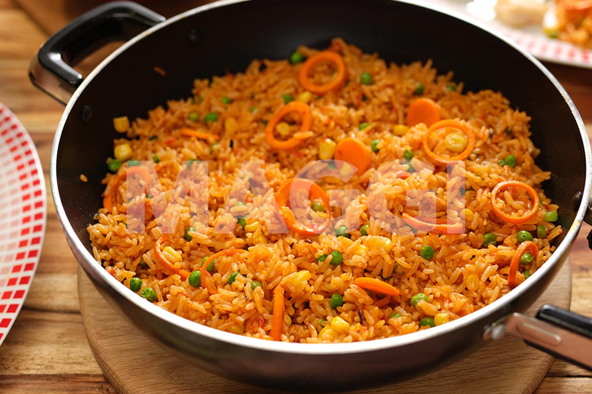 Carrot Rings Jollof