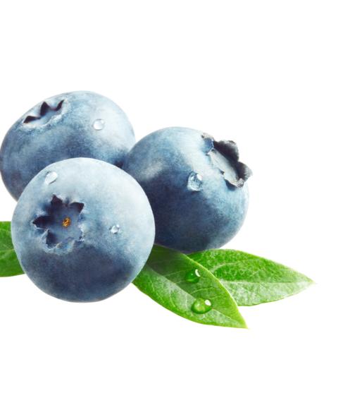 1/2 cup blueberries