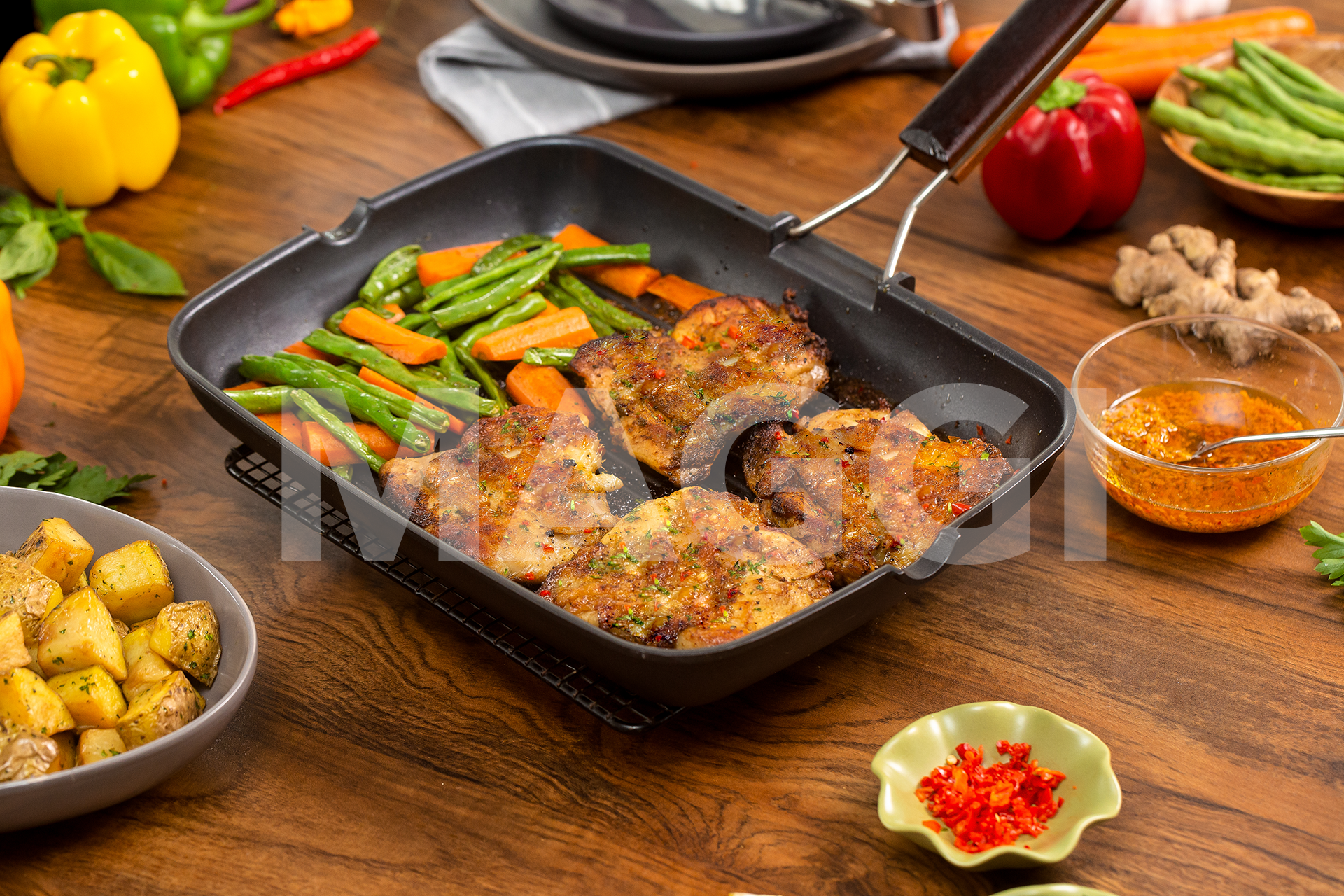 PERIPERI-GRILLED-CHICKEN-WITH-SAUTEED-GREEN-BEANS