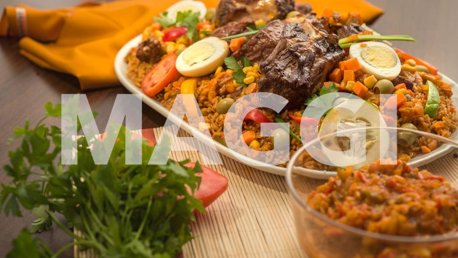 Jollof Rice and Meat