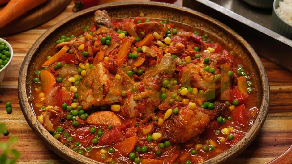 Spicy Veggie Tomato Stew