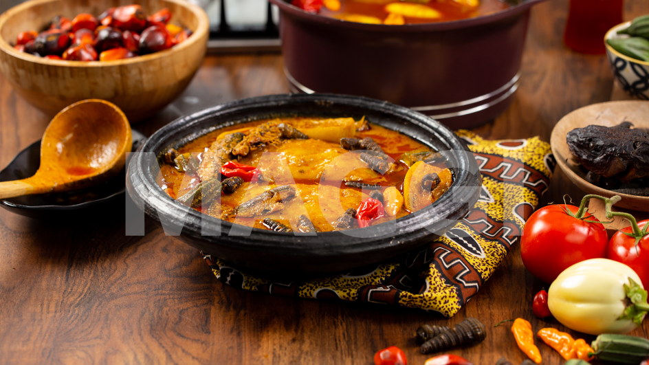 APORFEE (PERIWINKLES) PALM NUT SOUP