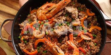Coconut Brown Rice Jollof